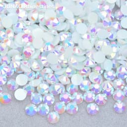 JUNAO 4mm 5mm 6mm Jelly Pink AB Flatback Round Rhinestones Glittler Resin Crystal Strass Nail Art Stones For DIY Decoration