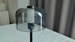 Modern Retro Nordic Desk Lamp Rechargeable Indoor Table Lamp Camping Lamp Night Light for Bedroom Campe Reading Home Decoration