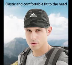 Quick-Drying Skullcap Beanie Cycling Cap Hat Men Women Summer Ice Silk Riding Small Cap Running Sports Bike Lined Hat