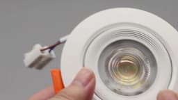 10pcs CCT Spot Downlight Recessed LED Ceiling Light 3 Color Adjusted AC100-240V Dial Swich 3000K/4000K/6500K Indoor Lighting