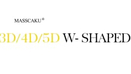 MASSCAKU W Shape 3D 4D 5D Premade Volume Easy Fans Nature Soft Light Individual Lashes Clover Bloom False Eyelashes Extension