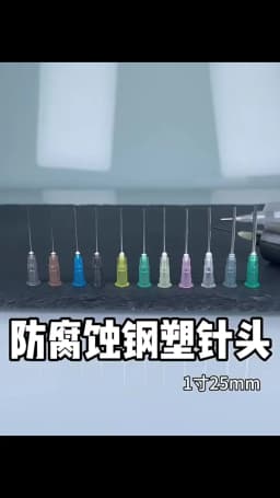100pcs 13mm Dispensing Needle Glue Needle 0.5 Inch Suitable for All Glues Liquid Solder Paste Adhesives Dispenser Needle