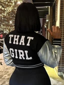 Kliou Letter Shape Patchwork Coats Women Casual Classic Panelled Long Sleeve Single Breasted Croped Jacket Female Street Outwear