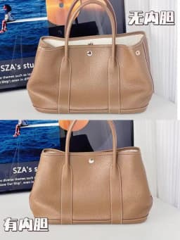 Bag Organizer Insert for Garden Party 30 Nylon Storage Bag Support Handbag Liner Support Bag Shape Neat Storage Bags Accessories