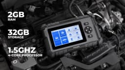 TOPDON ArtiDiag500 Car Diagnostic Tools OBD2 Scanner Engine/ABS/SRS/Transmission Automotive Tool OBD2 Code Reader Free Update