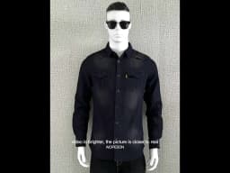 AIOPESON Brand Elastic Cotton Denim Shirt Men Long Sleeve Quality Cowboy Shirts for Men Casual Slim Fit Mens Designer Clothing