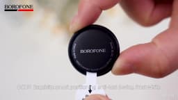 BOROFONE BC104 AirTag Bluetooth Tracker Find My iPhone Compatible for Keys Pets Luggage Elderly Kids Mini GPS Locator Anti-Lost