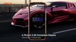 OSCAL PILOT 3 Rugged Smartphone [No EU Charger] 36GB (12+24) + 256GB Android 15 6.78" 7500mAh 50MP+32MP+20MP 120Hz 33W  NFC
