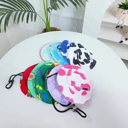 Cute Print Dog Hat for Small Medium Dogs Adjustable Pet Cap Puppy Pug Corgi Dachshund Hats Mascotas Perros Accessories