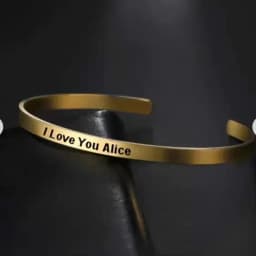 Lemegeton Engraved Name Bracelet Custom Roman Number Date Bangle Stainless Steel Jewelry Personalized Cuff Bracelet Mom Gifts