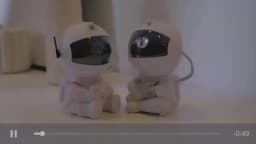 Astronaut Galaxy Projector, Night Light for Kids, Nebula Ceiling LED Lamp, Room Decor, Remote Control, Gifts for Birthdays