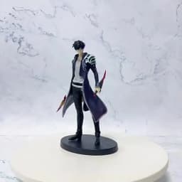 21cm In Stock Solo Levelings Anime Version Figure -Sung Jinwoo Action Figure PVC Collect Model Figure Display Anime Merchandise