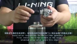 Aquarium CO2 Generator system Kit Stainless Steel CO2 Cylinder Generator System Carbon Dioxide Reactor Kit For Plant Fish