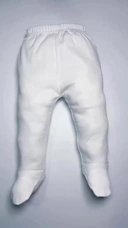3Pcs Sets Baby Pants 0 To 12 Months Boys Girls Cotton Leggings Pants Solid Color Bind Foot Elastic Waist Trousers Baby Outfits