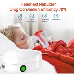Handheld Portable Autoclean Mesh Nebulizer Silent Inhaler Mini Atomizer Inhalator