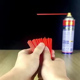 100Pcs Spray Can Extension Straw Replacement Accessories Rust Remover Lubricant Spray Straws
