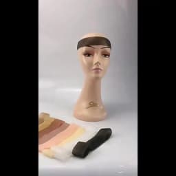 Non Slip Silicone Wig Grip Headband Transparent Black Brown Wig Band to Hold Wig Anti-Slip Wig Accessories For Daily Use