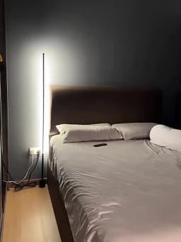 Intelligent Floor Lamp, 180 Degree Illumination, Warm Light, Height of 50cm Suitable for Study and Bedroom