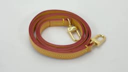 BEERY&SNOWY Bag Replacement For LV Shoulder Straps Croisette Handbag Accessories Genuine Vachetta Leather Strap