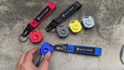 CNC Key Cover Case Shell Protection & Embroidery Keyring Keychain Key Chain Motorcycle Accessories For Yamaha MT07 MT-07 MT 07