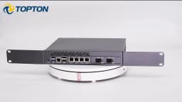 Rackmount 1U 9.5' Firewall Server Intel N150 4×10G SFP Ports 4×2.5G I226-V LAN Network Security Mini PC PfSense OPNsense Router