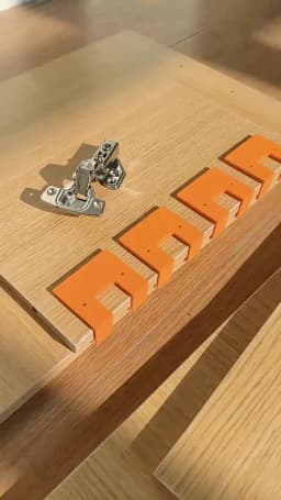 Hinge Installation Positioning With Magnetic Woodworking Quick Installation Aid Point Fixed Plate For Cabinet Door Panel Hinge