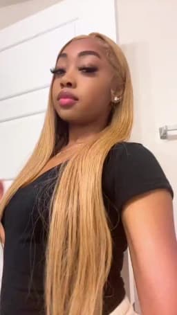 13x6 Honey Blonde Color HD Lace Front Human Hair Wigs Brazilian Straight Lace Frontal Wig HD Lace Frontal Wig For Black Women