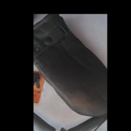 Winter Warm Deer Skin Genuine Leather Mitten for Men Thick Sheepskin Fur Lining Motorcycle Riding Cold Protection Gloves