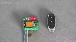 Universal Garage Door Receiver AC 220V 9-30V 2CH Frequency 300-900MHz Controller Switch For 433 868 MHz Remote Control