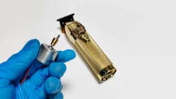 3.7V 7200RPM 24mm Brushless Motor with Brass Copper Head Replacement Accessories for Babyliss 787/726/707 Hair Trimmer Clipper