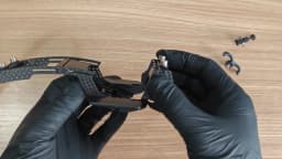 Carbon Fiber Modular 1/24 LCG Chassis Kit for SCX24 Custom Builds Performance Comp Rigs with High Clearance Adjustable Wheelbase
