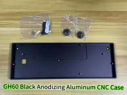 60- 61 64 Minila GH60 Anodizing CNC Alu Case For 60- Mechanical Keyboard Compatible 60 DZ60 Poker GK61 GK64 Pok3r GK64X GK61X