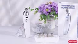2025 Wireless Diamond Microdermabrasion Machine Blackhead Remover Vacuum Pore Cleaner Facial Skin Care Tool Face Beauty Device
