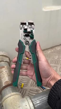 TUOSEN Wire Stripper Self-adjusting Cable Cutter Crimper Automatic Wire Stripping Tool Cutting Pliers Tool for Industry
