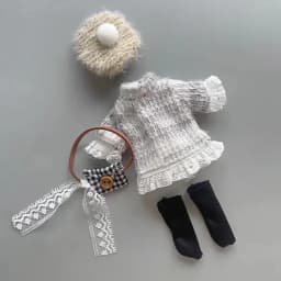 [ZY]1Set 16-17cm Cute Doll Clothes Dolls Outfit Suit Accessories Fashion Style Doll Dress Up (NO Doll)[ZY]
