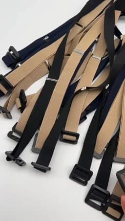 2.5cm Width Men's Suspenders New Creative 3 Hooks Suspenders Man Pants Casual Mens Trouser Suspenders Fashion Adjustable Brace
