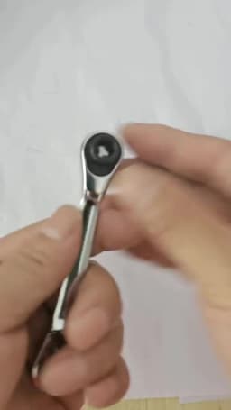 STONEGO Mini Double Headed Ratchet Wrench 1/4 Inch Drive Socket and Screwdriver Bit Driver Quick Release Ratchet Wrench