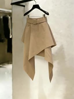 Mesh Splicing Skirt Women's Dress High-Quality Slim Versatile Irregular A-Line Skirt