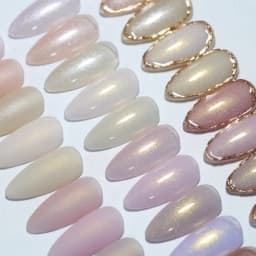 Clou Beaute Iridescent Pearl Effect Glitter Color Gel Nail Polish Auroras UV Gel Varnish Semi Permanent Manicure Thread Shell
