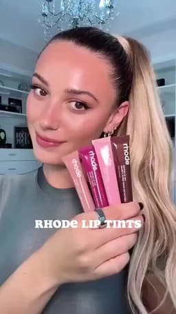 Rhodeskin Spring Lip Gloss Lip Balm Smoothing Lipstick Lines Lasting Nourishing Women Daily Care Makeup Moisturizer Blush Girl