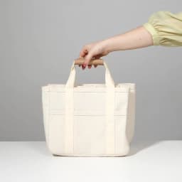 Women's Casual Canvas Handbag Multi-pocket Large Capacity Tote Bag Adjustable Shoulder Strap Casual Shoulder Shopper Bag Female