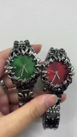 Classic Retro Claw Alabaster Style Y2K Watches For Men European and American Watch Fashion Cool Alien Advanced Ins Niche Design