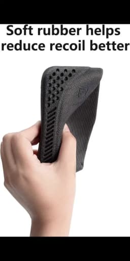 Pridefend Recoil Pad Synthetic Latex Rubber Slip-On Recoil Reducing Pad for Rifle and Shotgun Gun Holster 3 Sizes Available