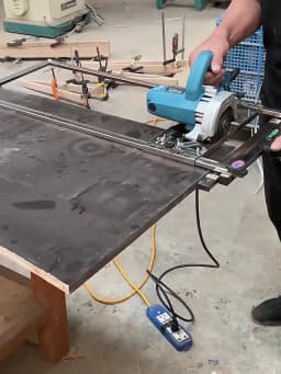 Woodworking Board Cutter Suitable for Electric Circular Saw Cutting Machines Quick Positioning Backing Board Cutting Machine