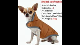 Reversible Dog Coat For Winter Fleece Warm Puppy Jacket With Leash Hole Waterproof Pets Jacket For Small Medium Dogs Chihuahua