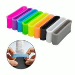 9pcs Tennis Racket Grip Rings Pickleball Paddle Racket Grip Bands Tennis Racquet Secures Overgrip Ring Tennis Accessories