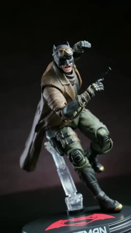 Original FondJoy Bruce Wayne 1/9 Tactical Batman Nightmare Desert Batman Action Figure  Model Ornament Toys Birthday Gift