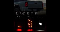 LED Tail Lights for Toyota Tacoma 2016 2017 2018 2019 2020 2021 2022 2023 Startup Animation Taillight Dynamic Turn Signal Lights Brake Reverse Light Smoked Sequential Full LED Rear Lamp Assembly