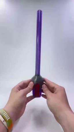 Crevice Cleaning Tool For Dyson V7 V8 V10 V11 V15 Cordless Vacuum Cleaner LED Lighting Flat Suction Clean LED Light Pipe Nozzle