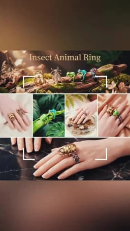 Romantic Love Hug Hand Rings Creative Love Forever Open Finger Rings Adjustable Exquisite Jewelry Ring For Women Party Gift